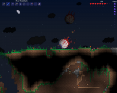Terraria: Two Eyes of Cthulhu?