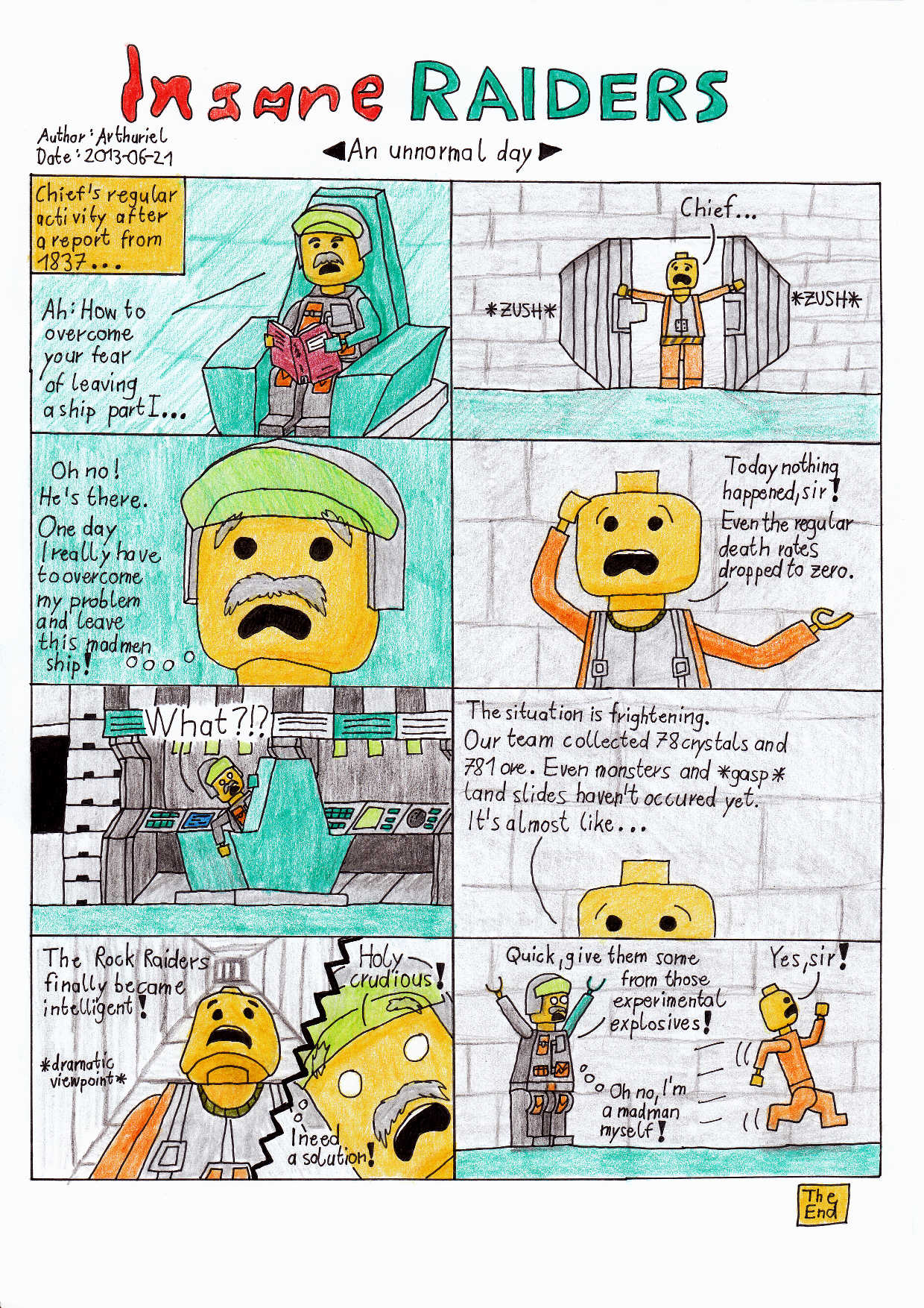 Insane Raiders No. 8 colour