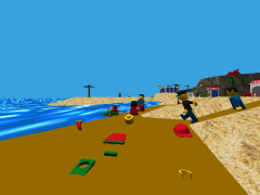 "Public beachs are not a race track."