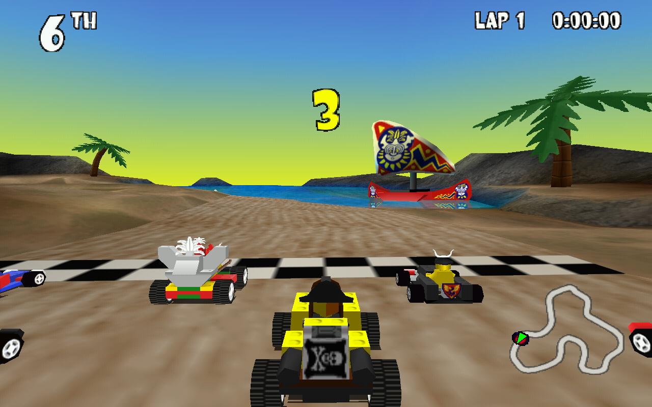 lego car racing game