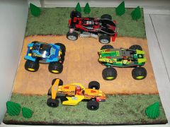 Drome Racers Diorama - Above