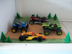 Drome Racers Diorama - Side