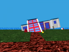 The sinking house