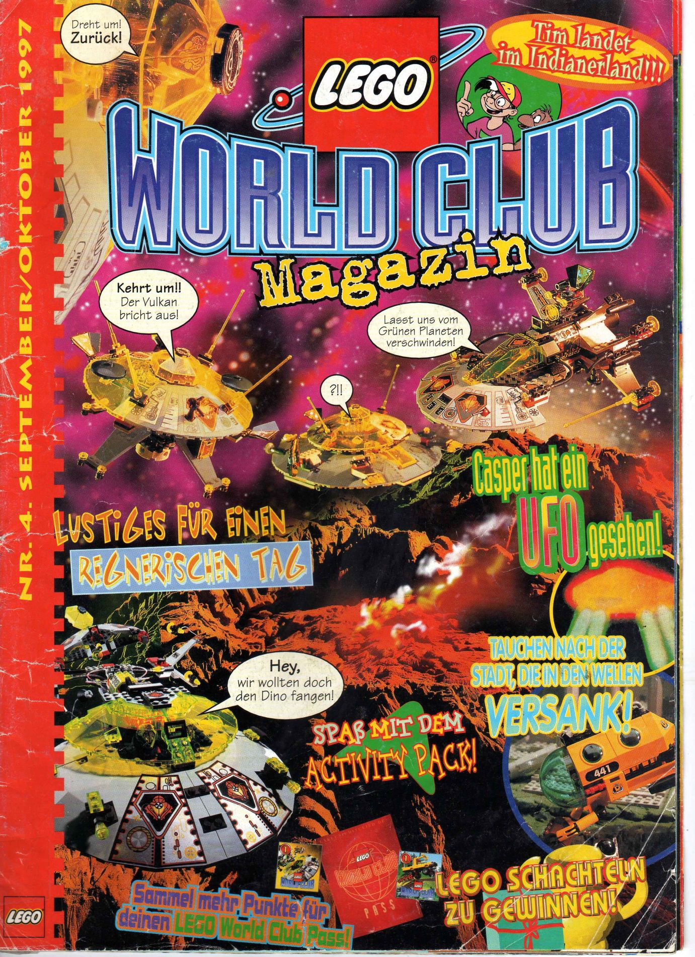 LEGO World Club 1997 Issue 4