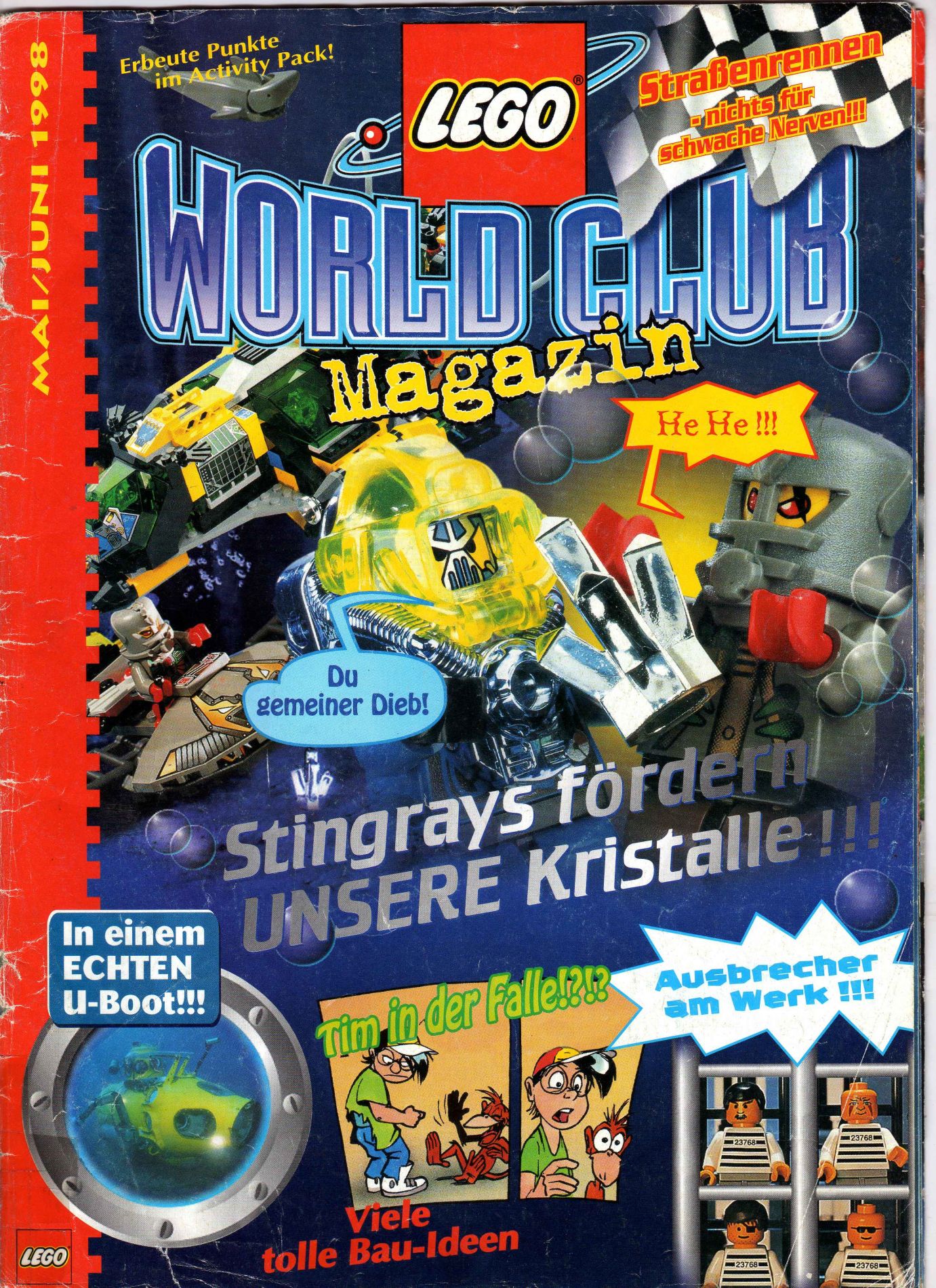 LEGO World Club 1998 Issue 3