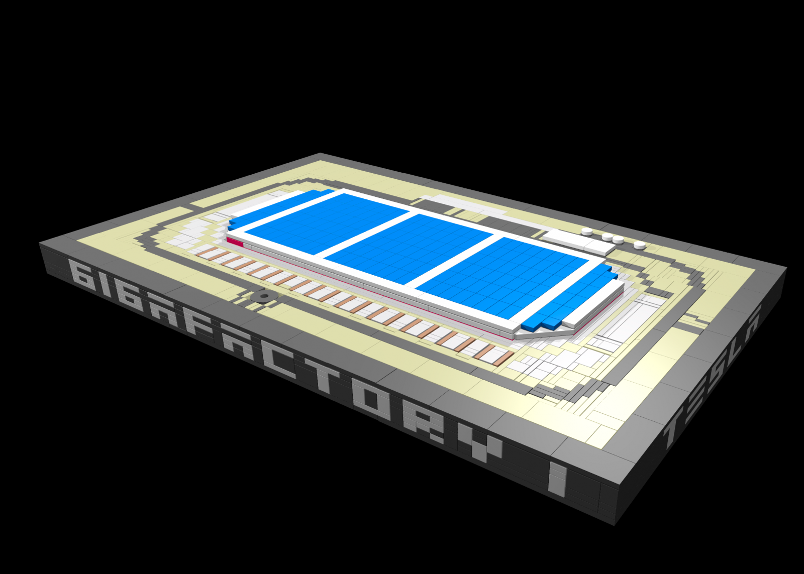Lego Tesla Gigafactory No. 1