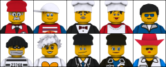 LEGO Island Portraits Set 1
