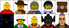 LEGO Portraits Set 3
