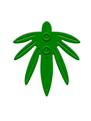 "Ninja leaf", for a texture. Created in Photoshop (11 November 1999)