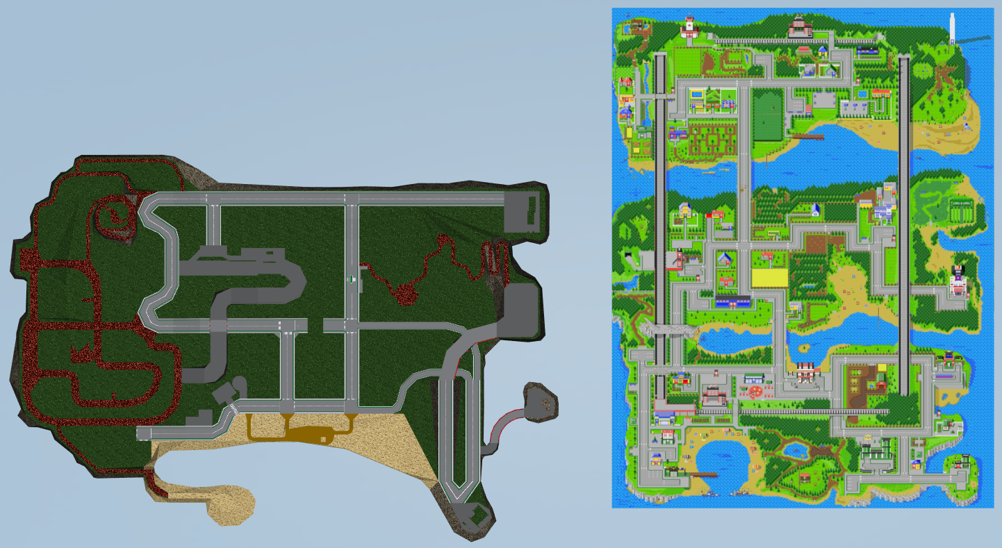 lego island 2 map