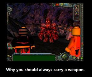 Why you should always carry a weapon.