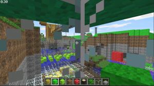 Outside my castle's tunnel's window...