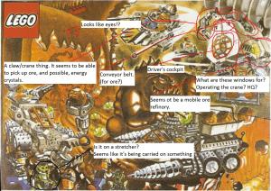 Rock raiders mock up - enlarged - commented