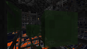 Slimes on the server.