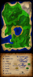 Improbable Island Map