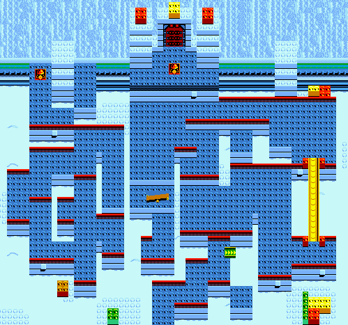 Alpha Team GBC: Map 27 - Ice Maze Madness