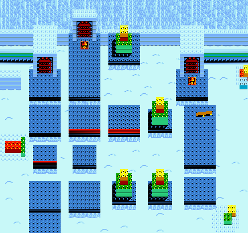 Alpha Team GBC: Map 29 - Ice Block Hop