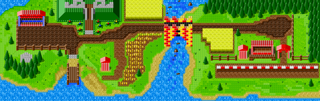LI2 GBA: Castle Island Map