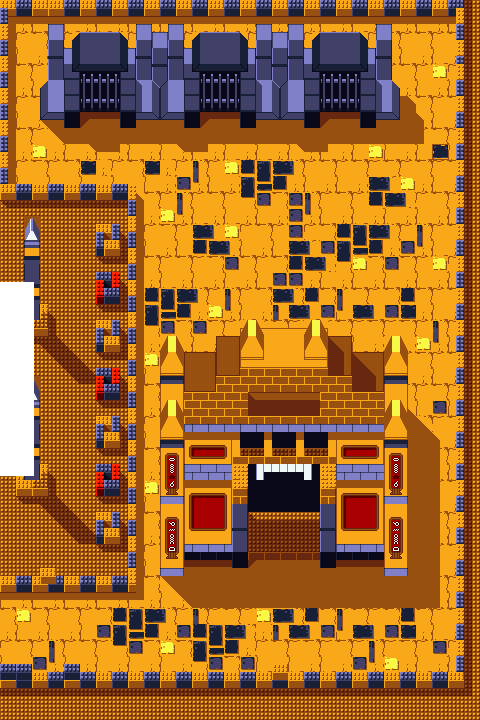 LI2 GBC: Adventurers Island Map 3