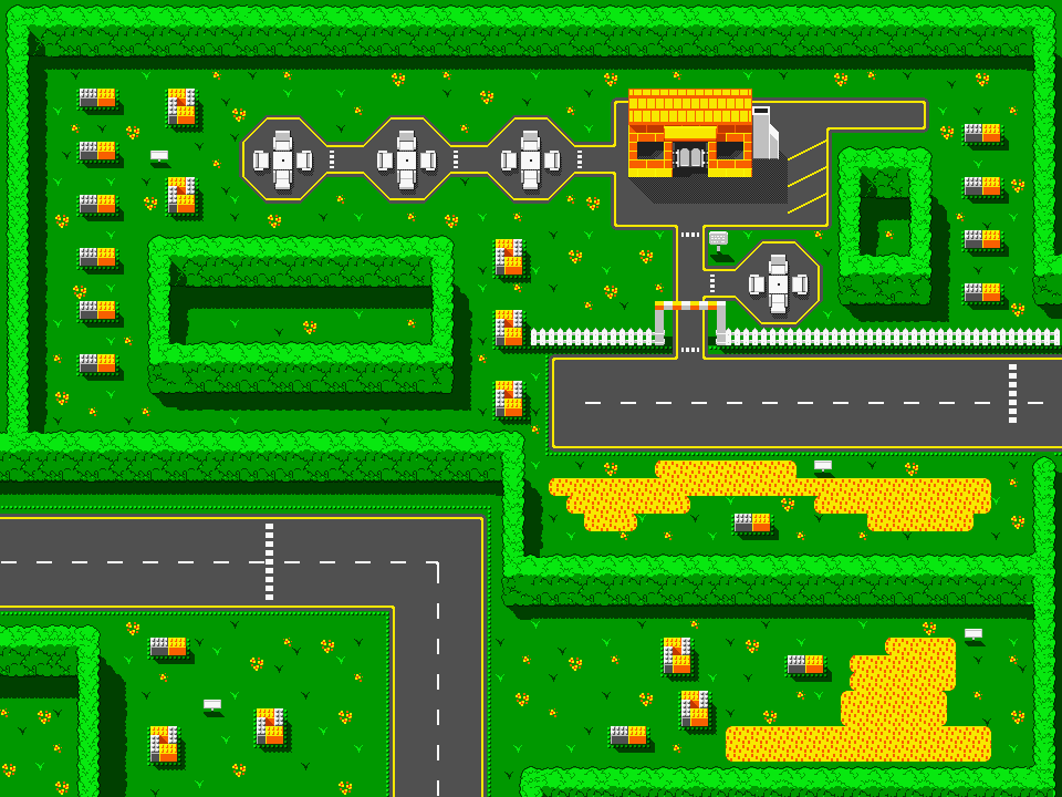 LI2 GBC: LEGO Island Map 2