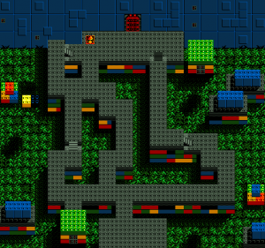Alpha Team GBC: Map 3 - The Left Path