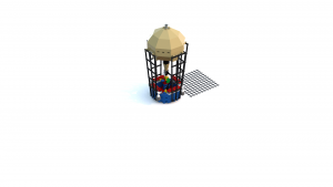 Lego Island 2 Pepper's Hot Air Balloon LDD Model