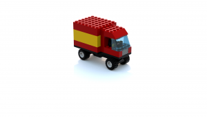 Lego Racers 2 Mike The Postman's Truck LDD Model