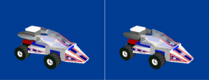 Rocket Racer's Car (Racers 2 build vs Racers build)