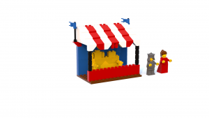 Lego Island 2 King Leo's Spectator Gallery LDD Model
