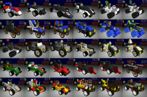 All Racers including Custom made