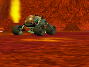 Drivable Mars three wheeler LEGO Racers 2