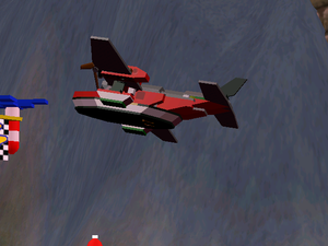 Drivable Sea Plane LEGO Racers 2