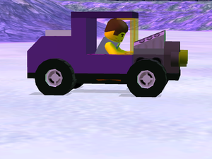 LEGO Racers 2 - Purple Ratrod